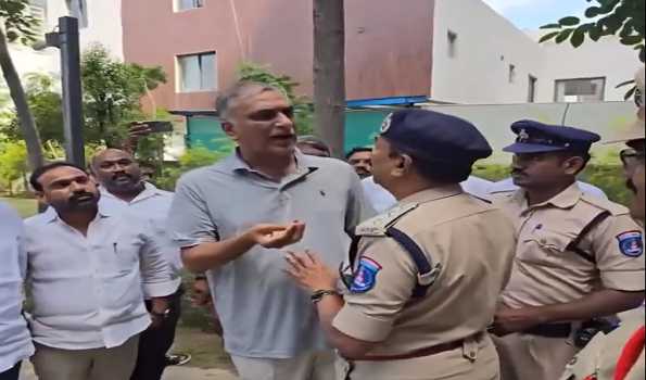 BRS Leader Harish Rao placed under house arrest amid political tensions