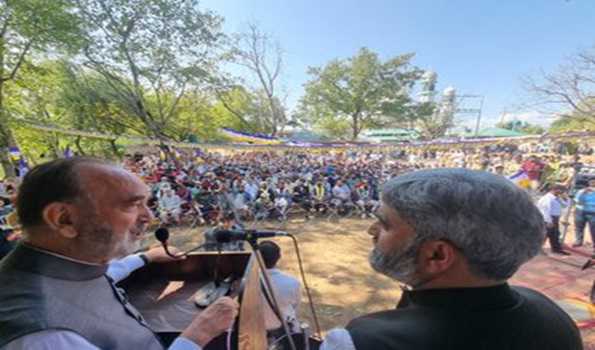 Will bring law to ensure security of jobs, land for J&K residents: Azad