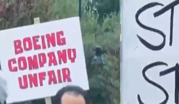 Over 30,000 Boeing workers go on strike