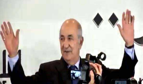 Incumbent Algerian President reelected with 84.30% votes