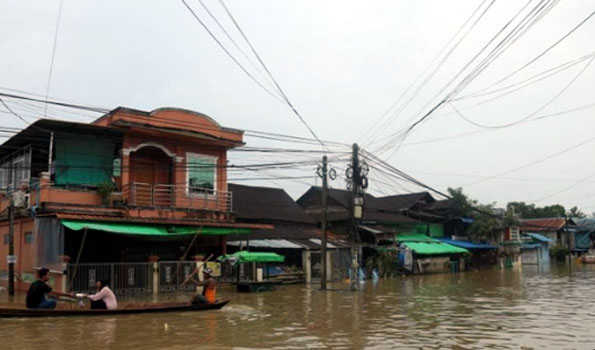 Severe flooding in Myanmar leads to 74 deaths, 89 missing