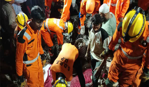 UP: At least 10 killed in house collapse incident in Meerut