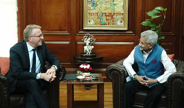 EAM discusses Green Strategic Partnership with visiting Danish Minister