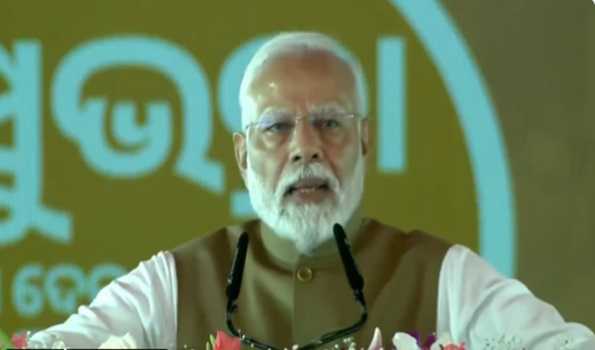 PM Modi launches Odisha Government Flagship Program Subhadra Yojana
