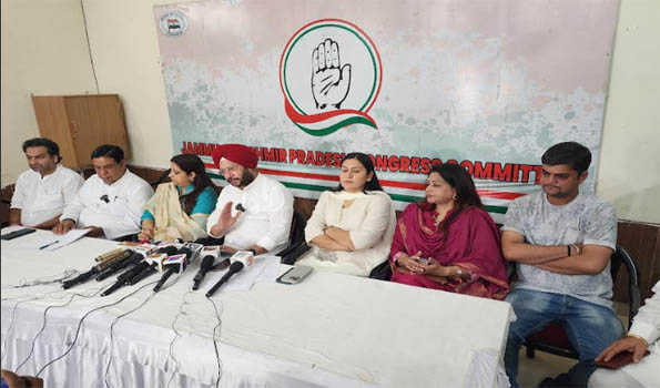 Congress slams BJP for 
