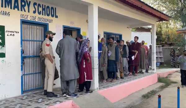 Polling begins in first major democratic exercise in J&K after a decade