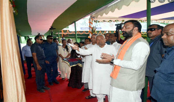 Water and greenery protect life: Nitish