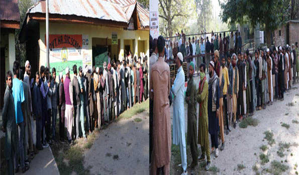 J&K Assembly Polls: Around 59 pc voter turnout in Phase-1, highest in 35 yrs