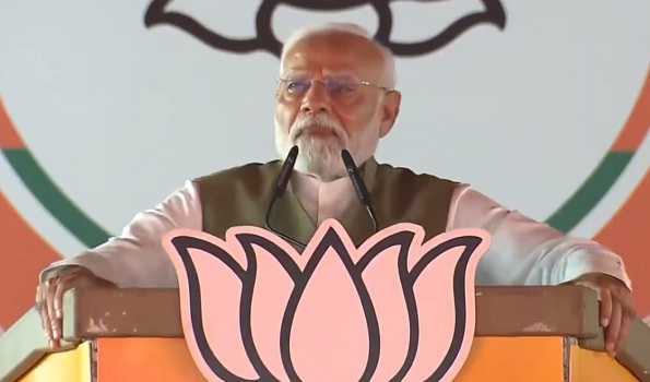 3 families put stones in the hands of Kashmir youth: Modi