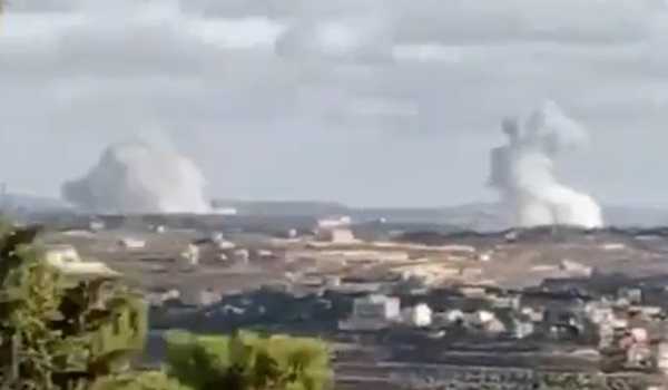 Israel launches intensive airstrikes on Hezbollah sites in Lebanon