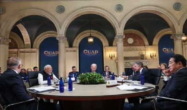 Quad announces Cancer Moonshot, Ship Observer Mission, Ports Partnership