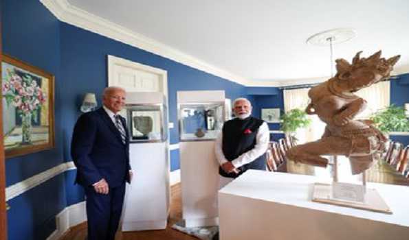 297 antiquities stolen, trafficked from India returned by US during PM Modi