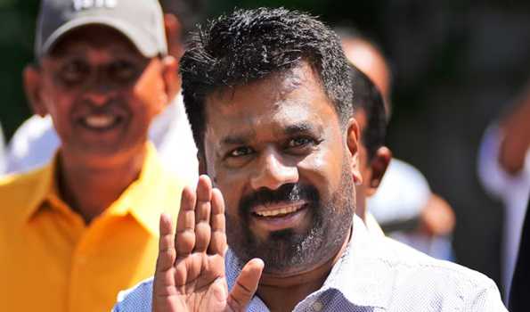 Left leaning Dissanayake elected Sri Lankan president, calls for national unity