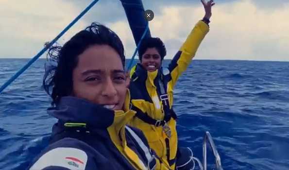 Two women Navy officers to circumnavigate the world