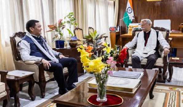 Arunachal CM calls on Governor, discusses developmental issues