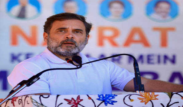 Modi govt helping 10-15 multi-milliners of the country: Rahul Gandhi