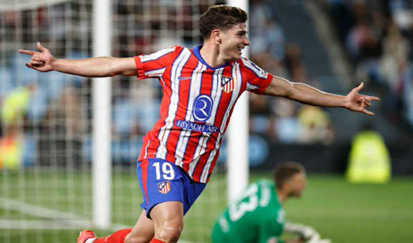 Alvarez goal gives Atletico Madrid win in La Liga