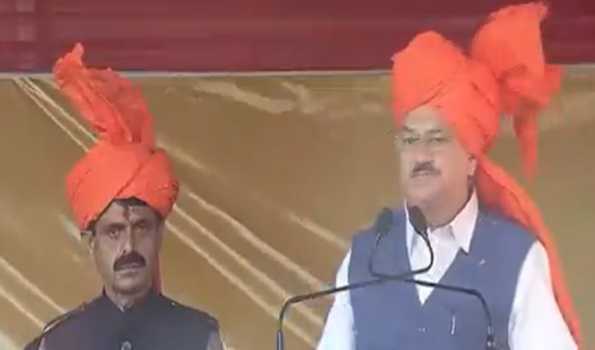 J&K voters opting for ballot, giving reply to bullet:  Nadda