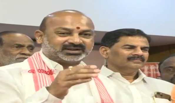 Bandi Sanjay Kumar criticizes HYDRA operations