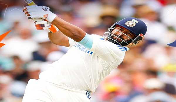 Rishabh Pant holds firm, India 107/4 at Tea