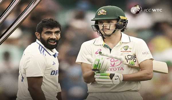 Bumrah strikes early after India fold for 185
