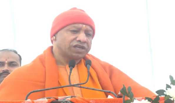 Yogi performs Rudhrabhishek, prays for welfare of all