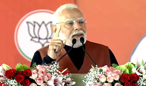 PM Modi terms AAP aapda again, says Kejriwal-led party will be punishment to people