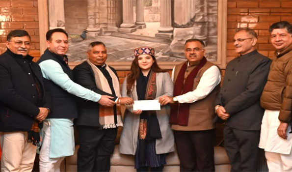 Devyani Rana nominated VP of J&K BJYM