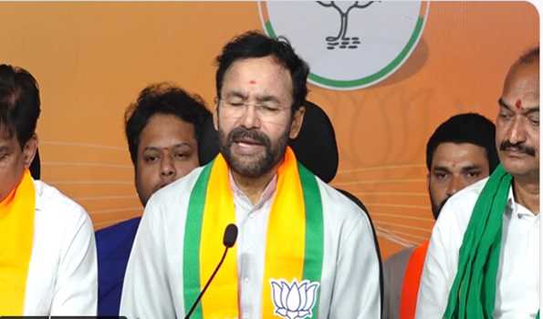 BJP chief Kishan Reddy condemns attack on party hqs, warns Congress