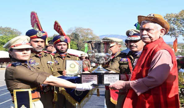 Sinha asks J&K Police to use innovative tools to counter disinformation