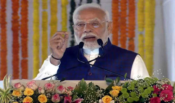 PM Modi lays foundation stone, inaugurates development works over Rs 2 lakh Cr in AP