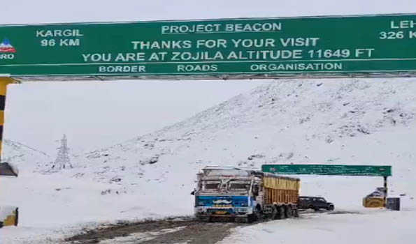 Traffic on Srinagar-Kargil highway to remain suspended due to icy conditions: officials