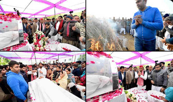 UP: Rajpal Singh passes away; Yadav family attends funeral