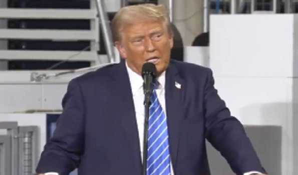 Trump says meeting with Putin being set up