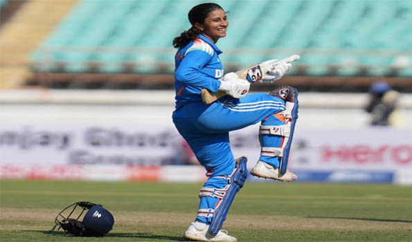 Jemimah cracks ton as India pile highest-ever ODI total