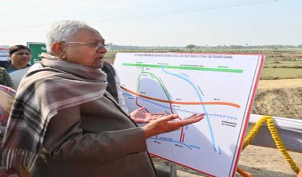 Nitish announces to link rivers Kamla-Marne Kamla-Old Kamla-Jiwachh in North Bihar