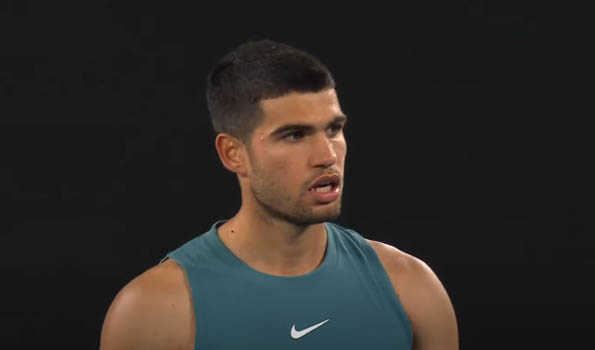 Carlos Alcaraz dominates in opening round of AO