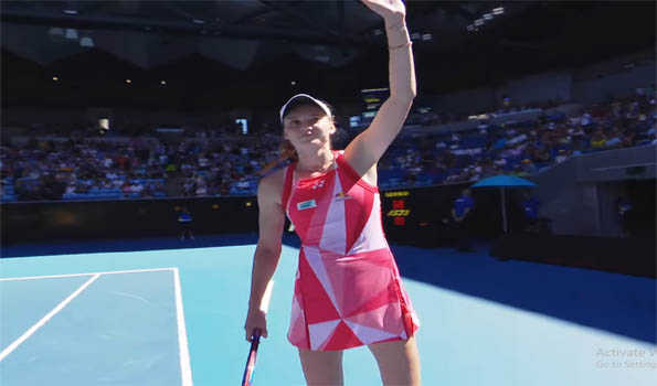Rybakina advances with dominant display at Australian Open