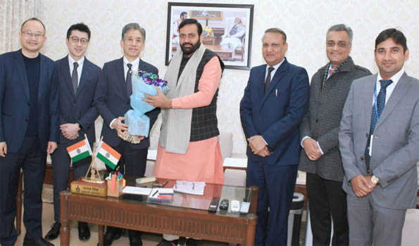 Haryana CM meets Japanese delegation to discuss projects being set up in state