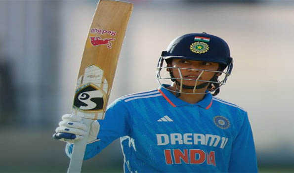 Smriti Mandhana makes history with  fastest century in WODIs