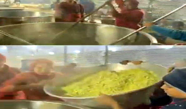 Clean and quality meals for devotees ensured during Maha Kumbh