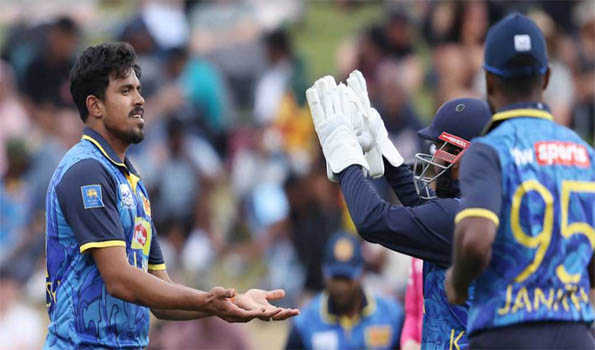 Sri Lanka spinner Theekshana makes sharp rise in latest ICC Rankings
