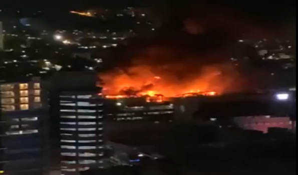 Indonesia: Seven missing in shopping mall fire
