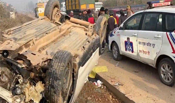 Grandmother, and uncle of Olympian Manu Bhakar die in a road accident