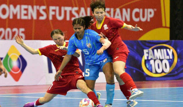 India go down to Kyrgyz Republic 3-4 in futsal international debut