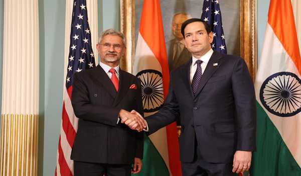 EAM Jaishankar holds first bilateral meeting with new US Secy of State Marco Rubio