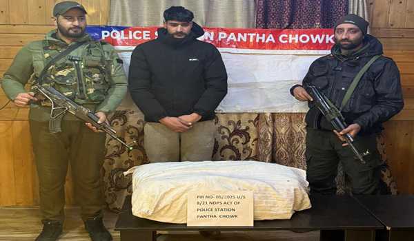 J&K Police recovers 290 bottles of Codeine Phosphate during searches in Srinagar