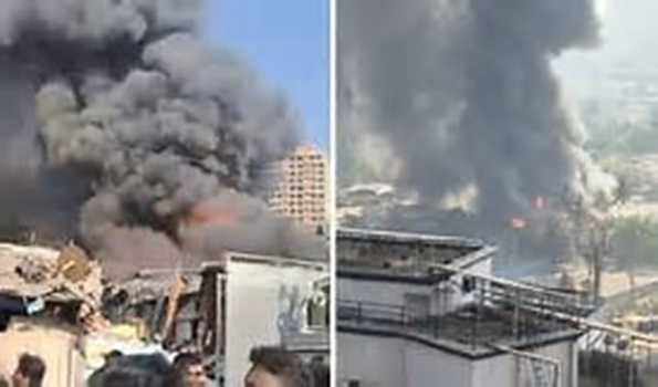 Mumbai: Massive fire breaks out in Furniture market, no casualties