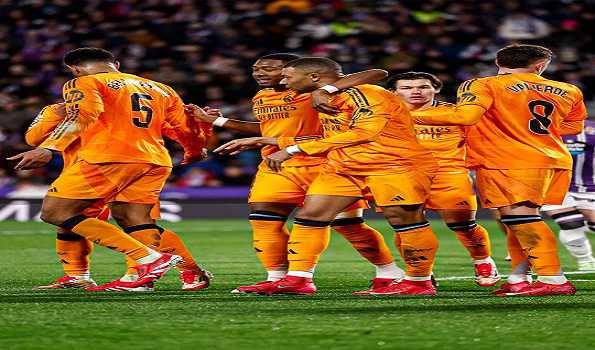 Mbappe scores hat-trick as Real Madrid extend lead at top of La Liga