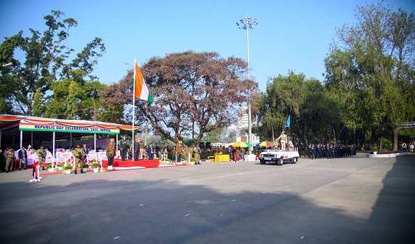 Republic Day celebrated in Manipur, magnificent parade mark occasion